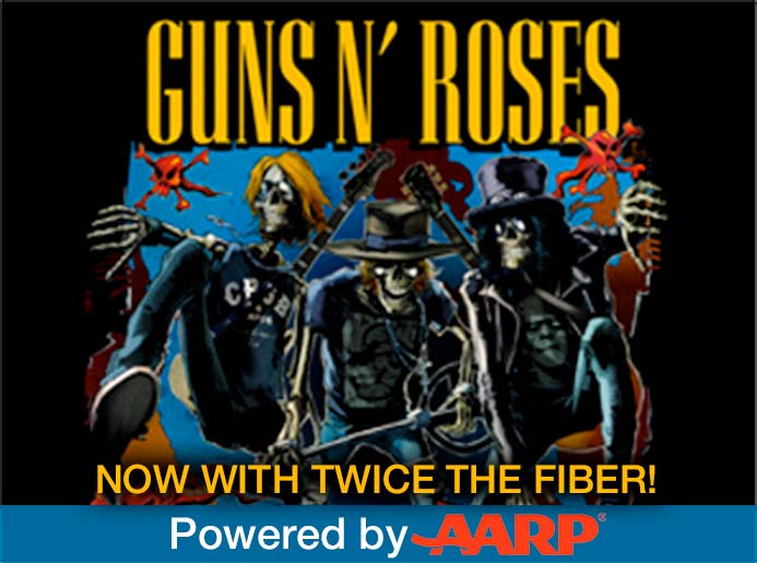 Poster of the band, Guns N Roses