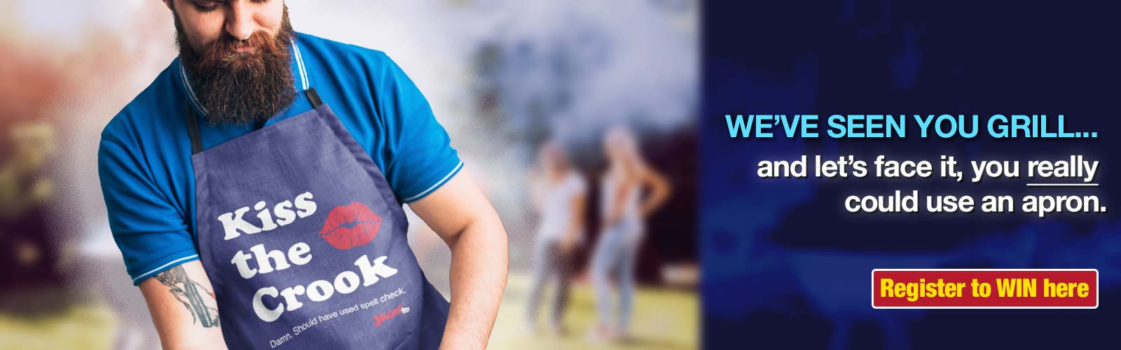 Win a Jack FM Grilling apron