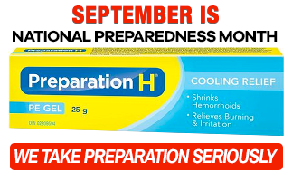 September is National Preparedness Month