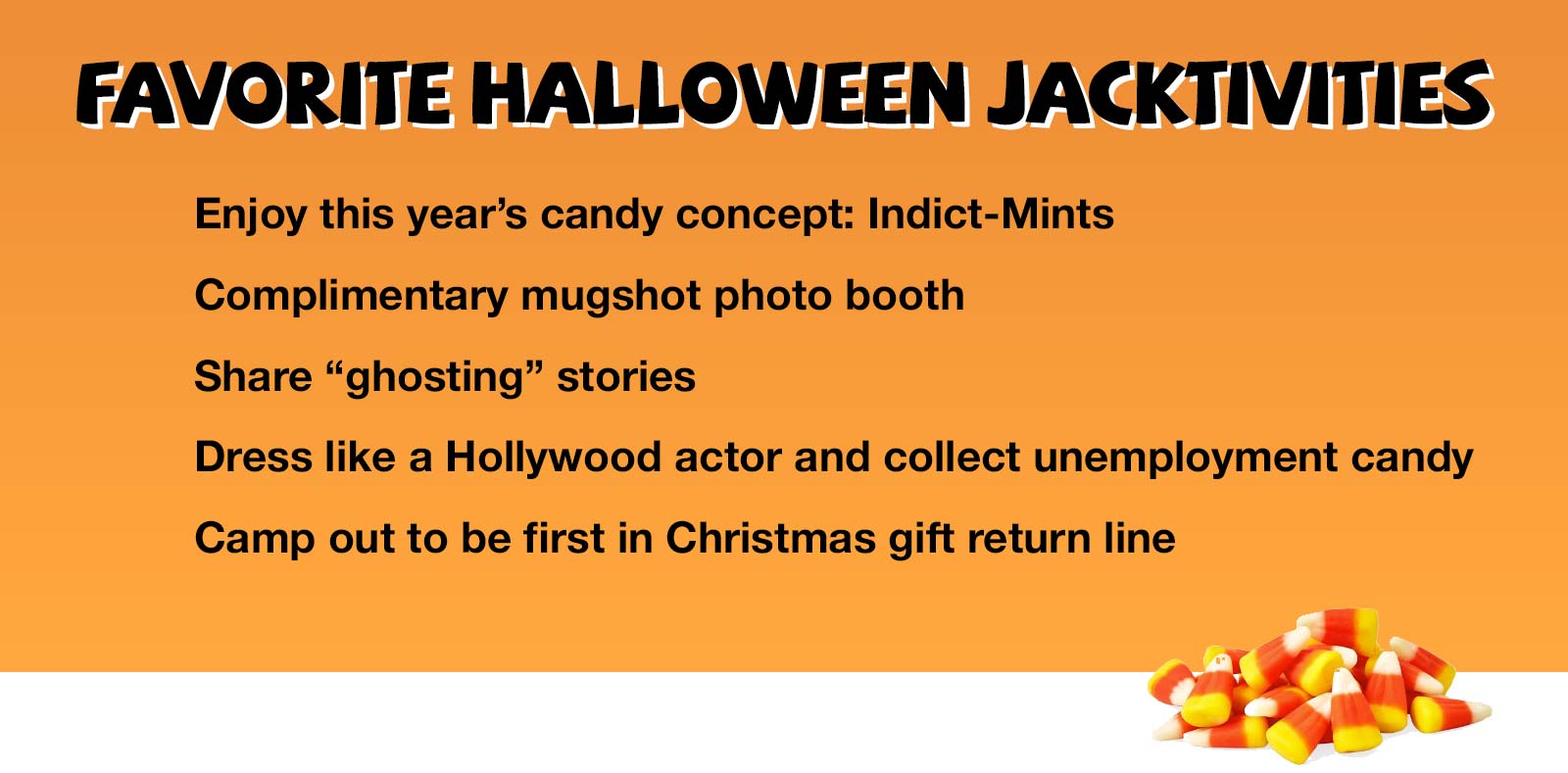 Jack FM's favorite Halloween Jacktivities