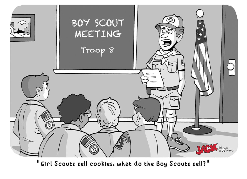 Girl Scout Cookies and Boy Scouts What