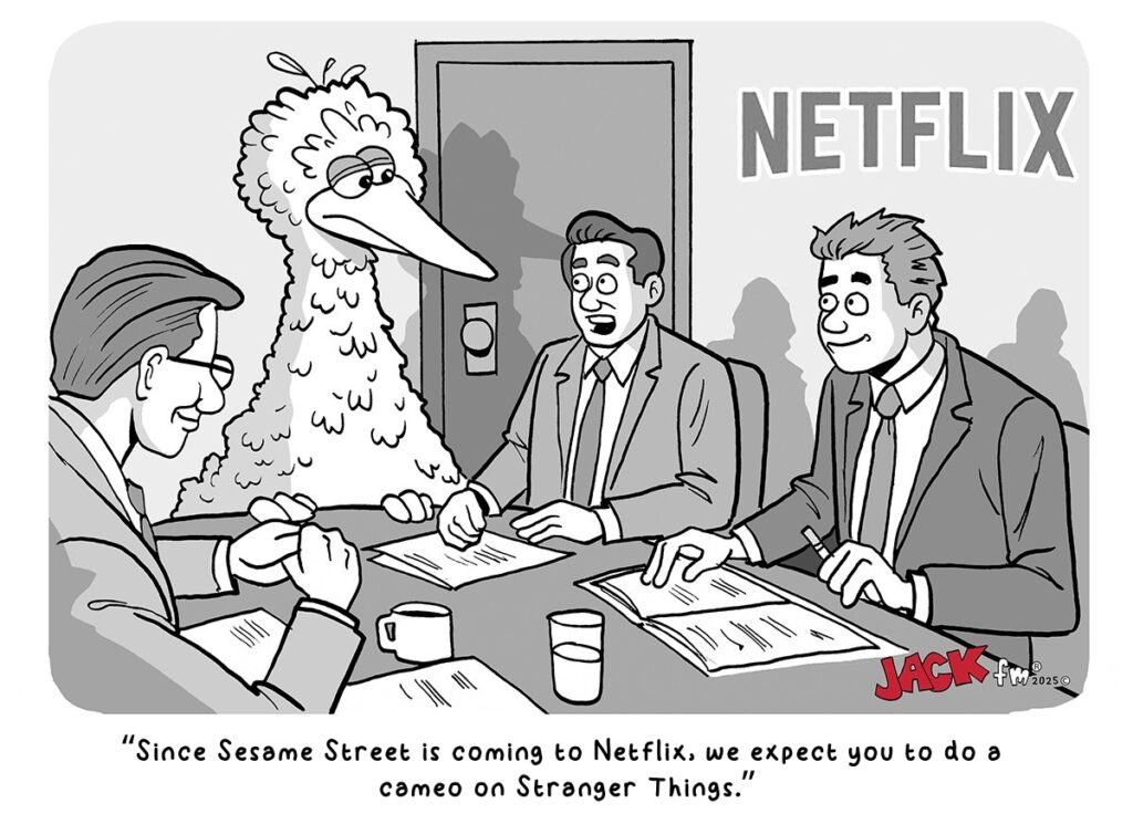 Sesame Street Stranger Things