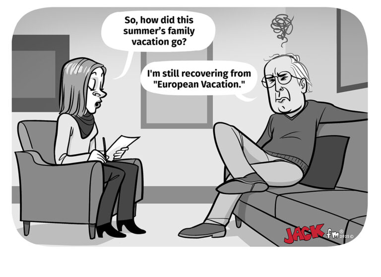 Recovering vacationer
