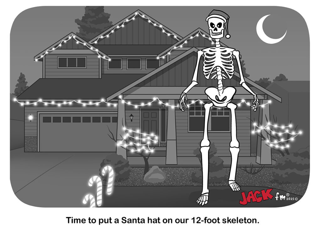 Skeleton Santa